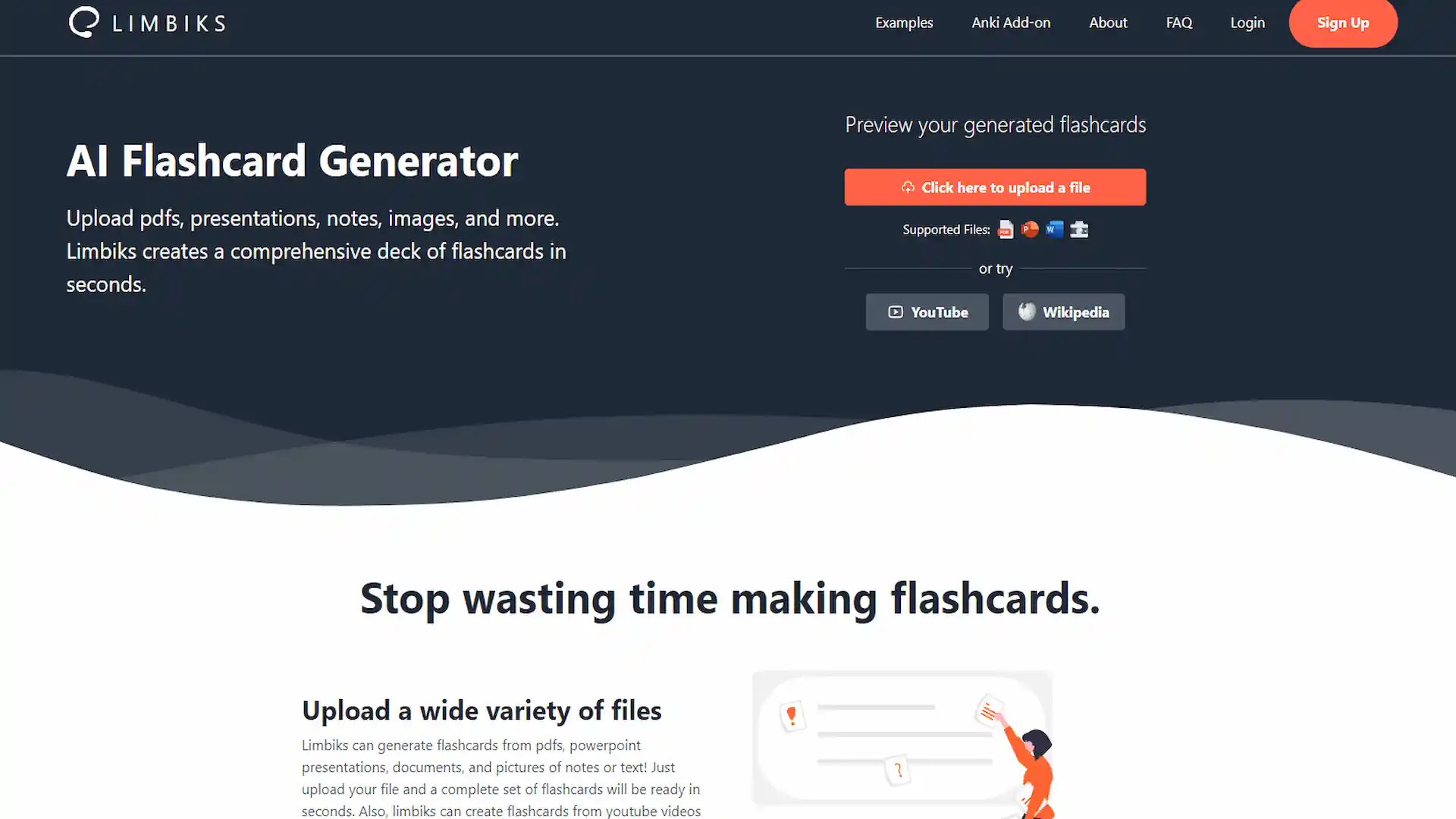 Limbiks - AI Flashcard Generator