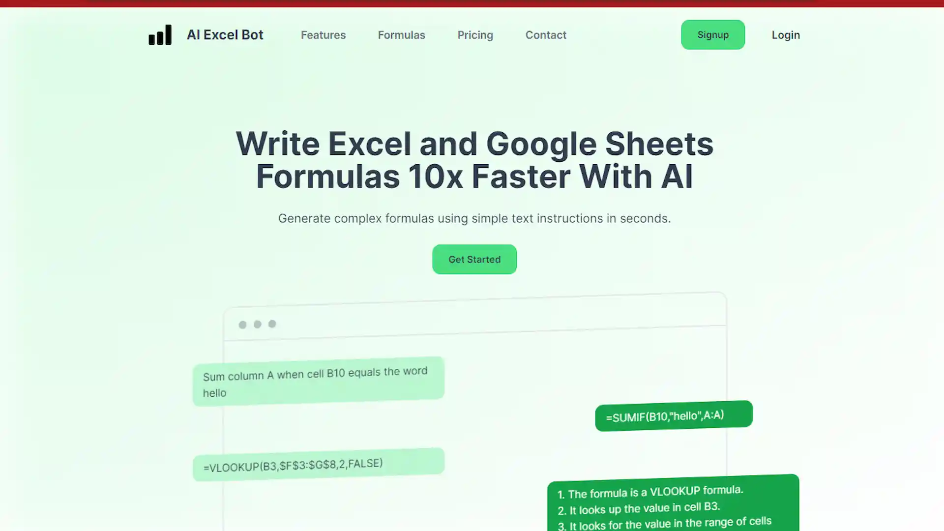 AI Formula Wizard