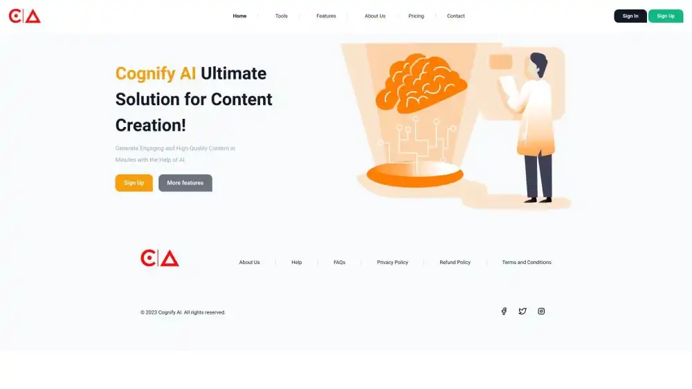Cognify AI Content Creator