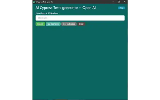 Cypress Session Recorder - Chrome Extension